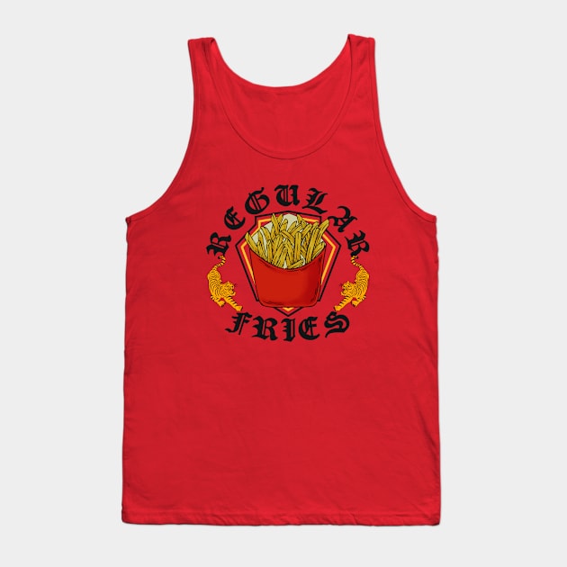 Old English "Regular Fries" Tank Top by A -not so store- Store